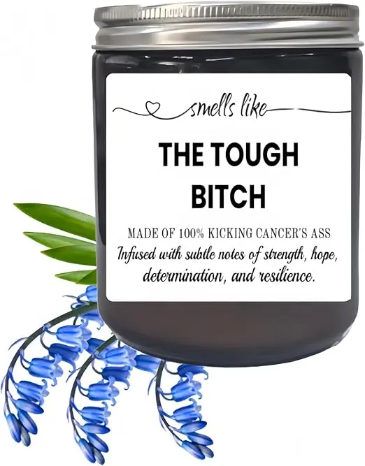 Fun Candle for Women, Natural Soy Wax, Bluebells Scented Aromatherapy Candle, Perfect Unique Relaxing Gift for Friends, Mom, Sisters, Birthday, Valentine's Day, Christmas