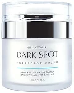Dark Spot Remover Cream for Face Body Hyperpigmentation Corrector with Natural Ingredients for Freckles Melasma Age Spots
